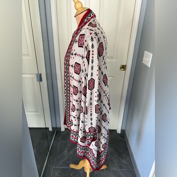 H&M Aztec Southwest Tribal Print Cardigan Sweater - Picture 5 of 7